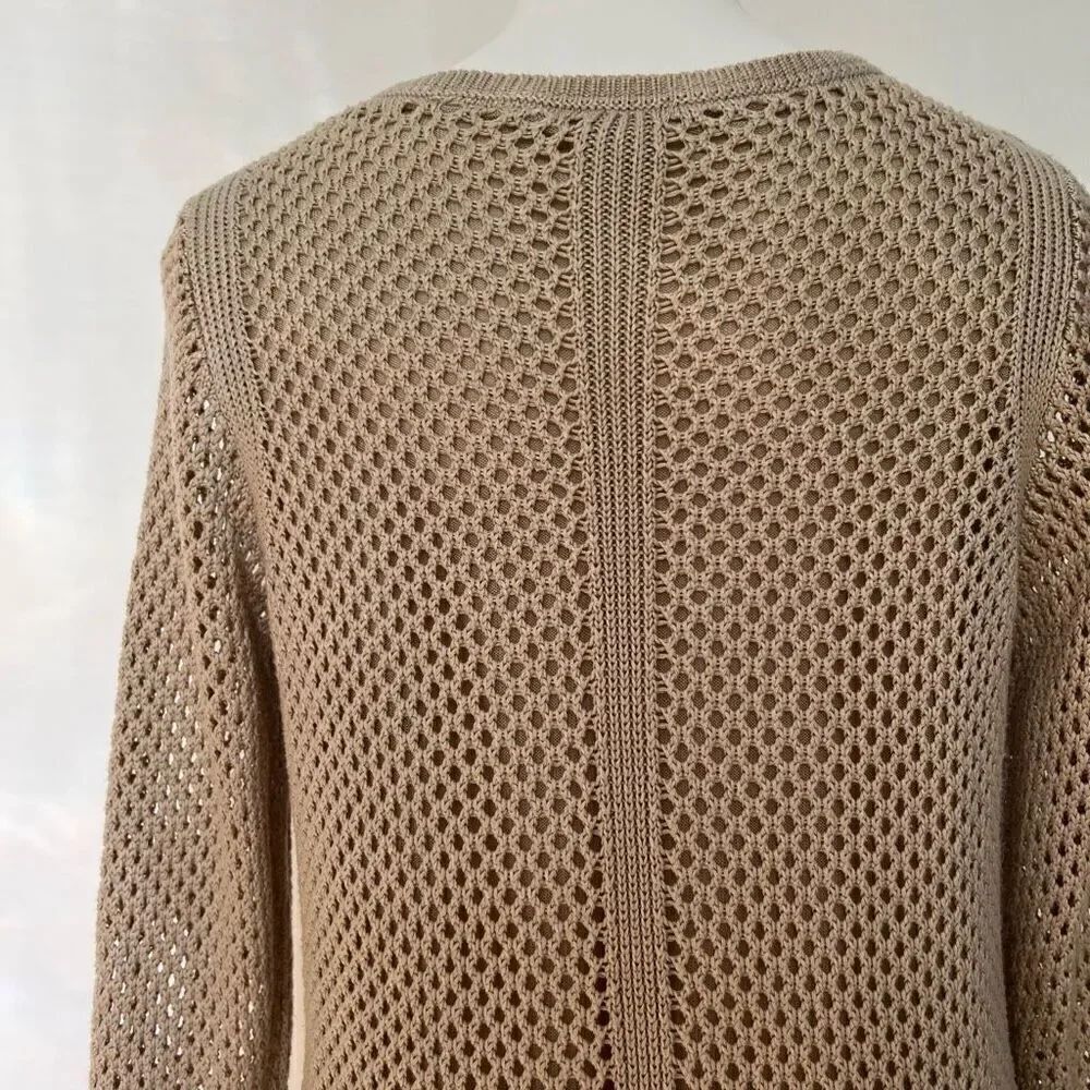 Croft & Barrow Open Knit Sweater - Picture 8 of 9